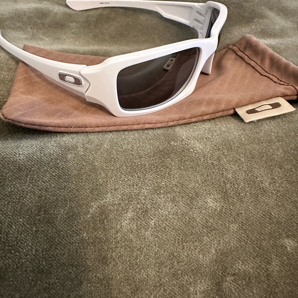 Oakley White Sunglasses